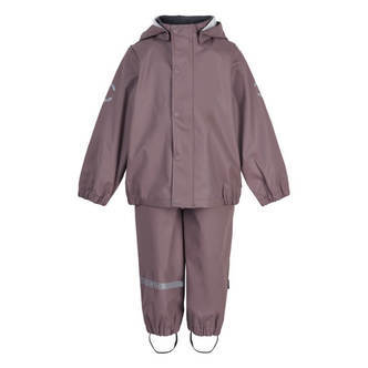 Mikk-Line -  PU Regntøj w. susp. Recycled - Twilight Mauve - 80