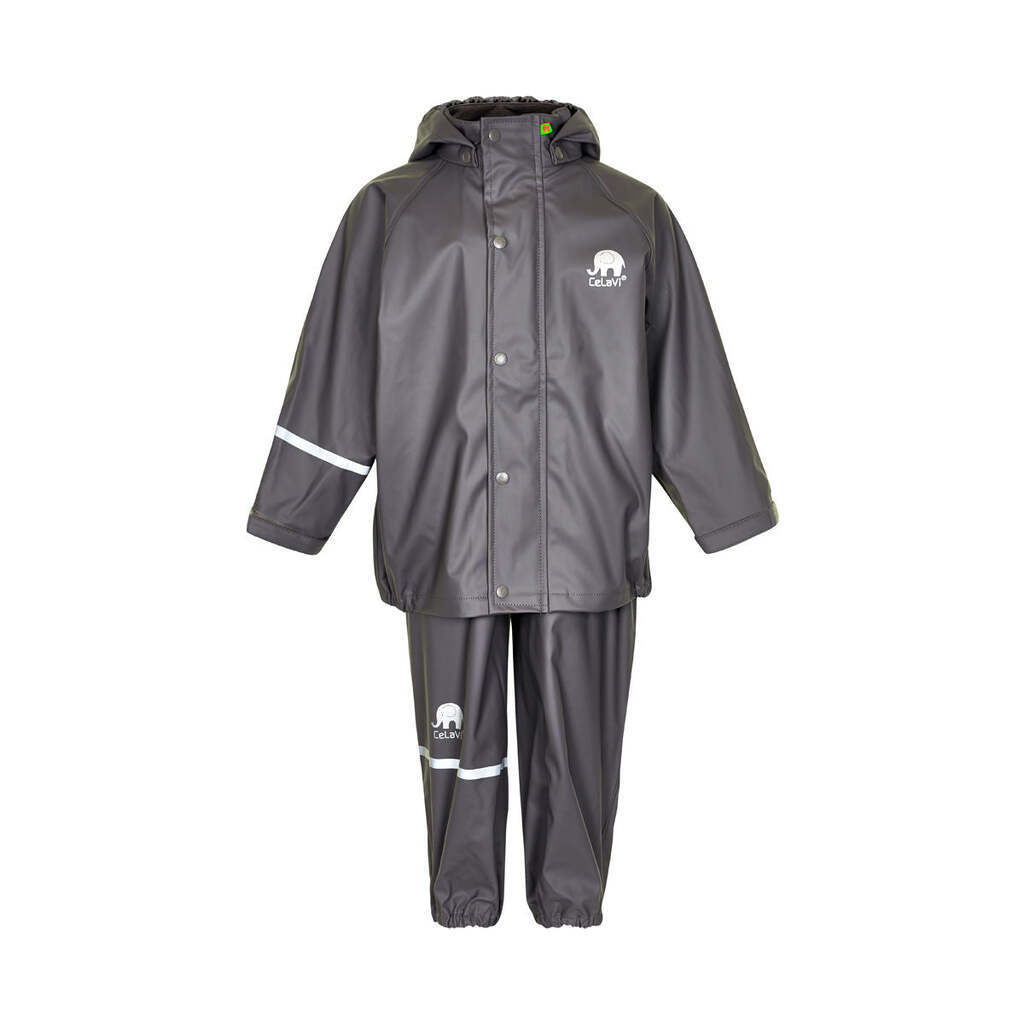 CeLaVi -  Basic Regntøj - Grey - 100