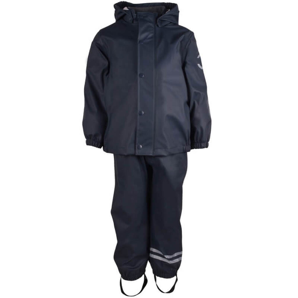 Mikk-Line -  Basic PU Regntøj - Blue Nights - 92