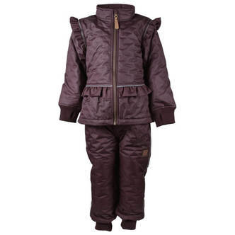 Mikk-Line - Termosæt Thermal+ Girls - Fudge - 122