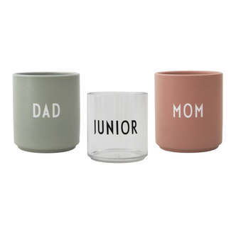 Design Letters -  Family Gift Box - Nude/Green - One size