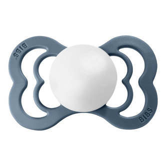 Bibs -  Supreme Silicone Sut str. 2 - Petrol/White