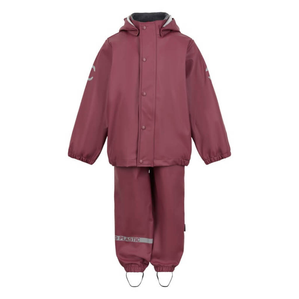 Mikk-Line -  PU Regntøj w. Susp. - Wild Ginger - 92