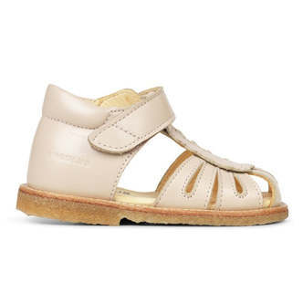 Angulus -  Begynder Sandal m. velcrolukning - Pudder - 24