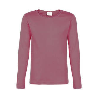THE NEW - Bailey L/S TEE T-Shirt - Heather Rose - 3/4 år