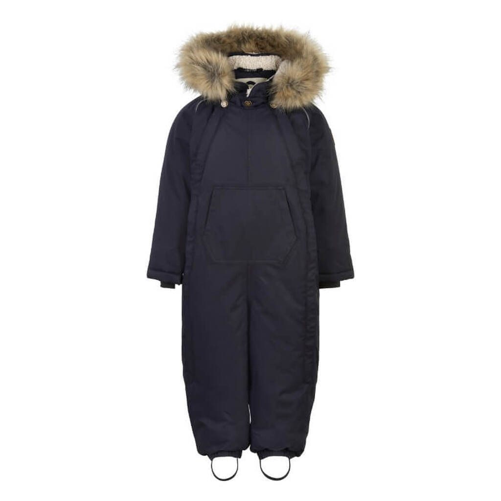 Mikk-Line - Twill Nylon Baby Flyverdragt - Dark Navy - 92