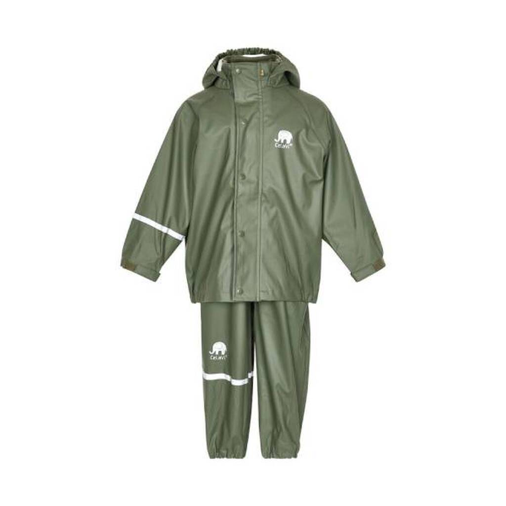 CeLaVi -  Basic Regntøj - Army - 100