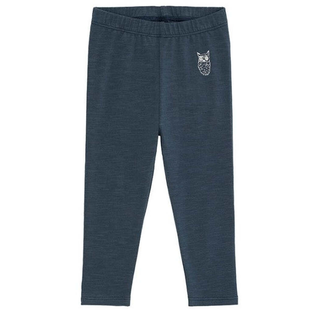 Soft Gallery -  Paula Leggings Soft OWL - Orion Blue - 80/12 mdr.