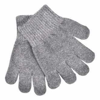 Mikk-Line -  Magic Strik Handsker - Graphite Grey - 8-16 år