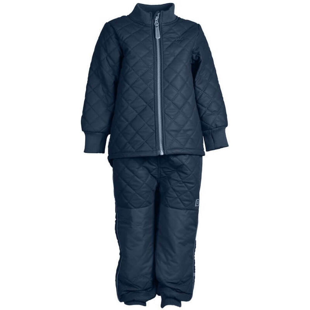 Mikk-Line - Duvet Termotøj m. Fleece - Blue Nights - 104