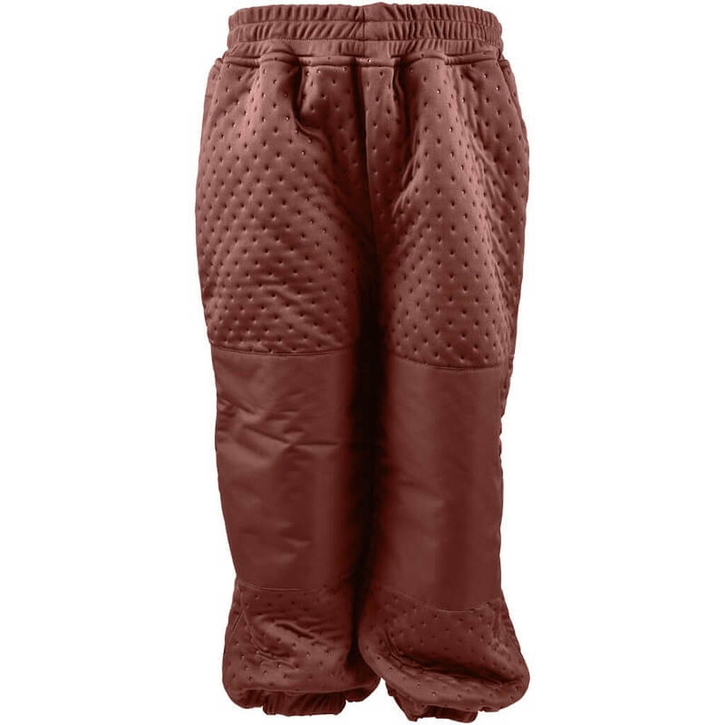 Mikk-Line - Soft Thermo Recycled Uni Pants - Mahogany - 116