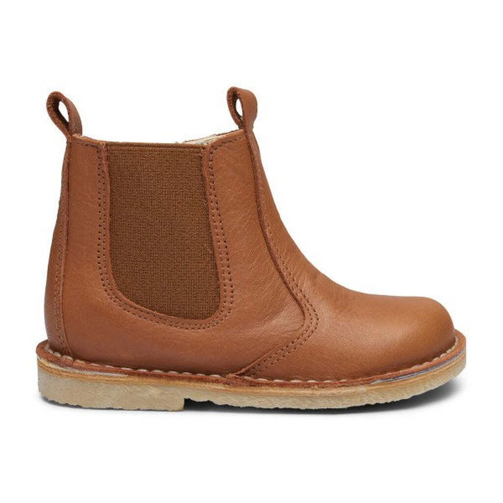 Pom Pom -  RubSole Chelsea Støvler - Camel - 32