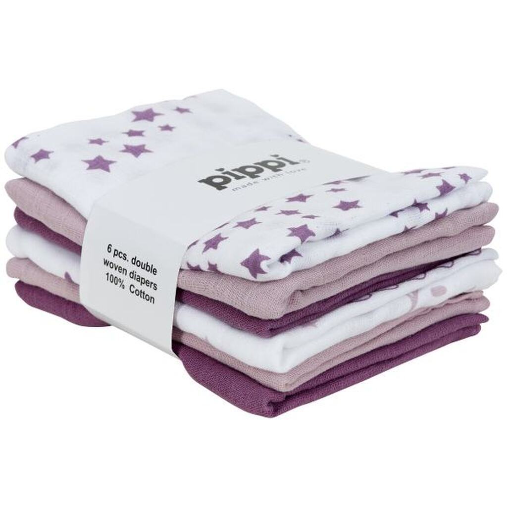 Pippi -  Stofbleer 6-pak - Violet Ice