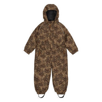 Mikk-Line - PU Polyester Recycled Junior Suit Flyverdragt - Kelp - 110