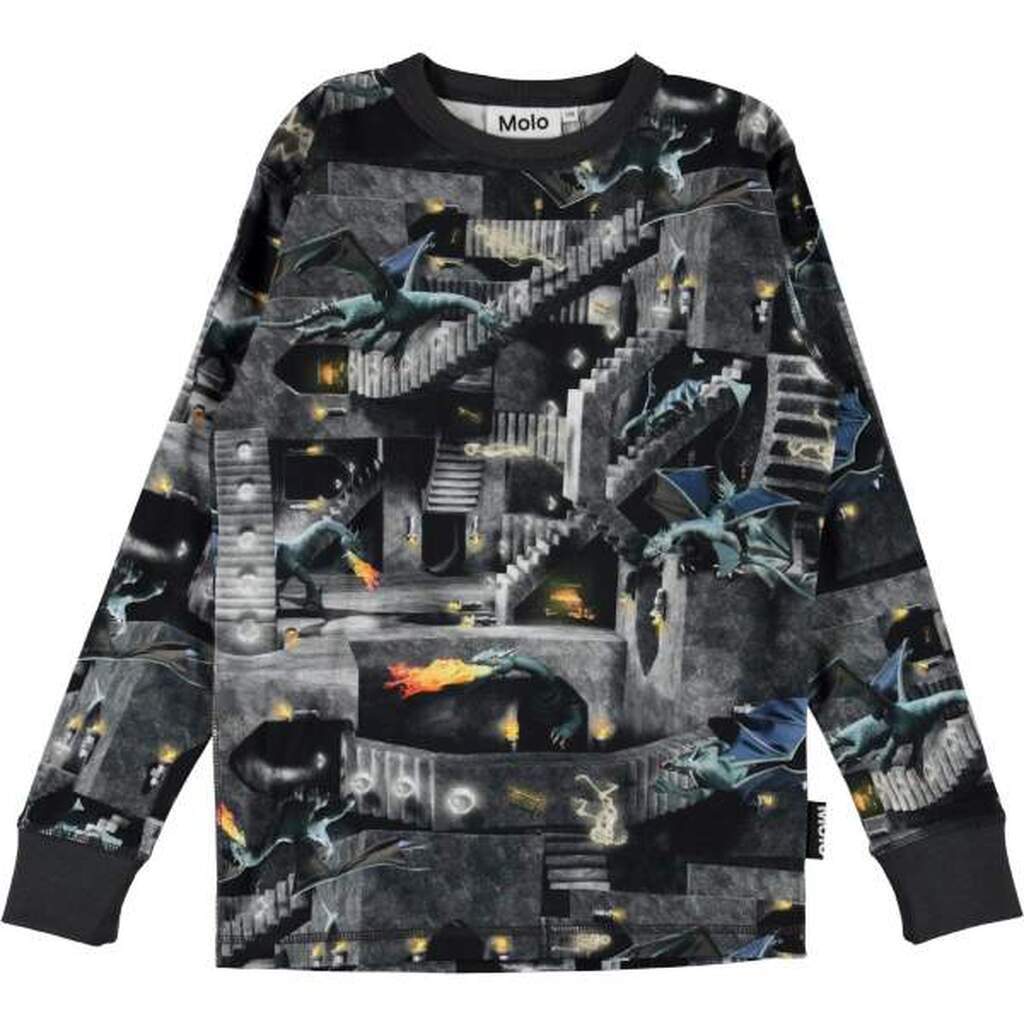Molo - Rill Bluse - Amazing Game - 140