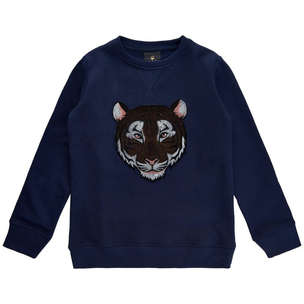 THE NEW - TNViggo Sweatshirt - Multi - 122/128 cm - 7/8 år