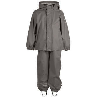 Mikk-Line -  Basic PU Regntøj - Moon Mist - 86