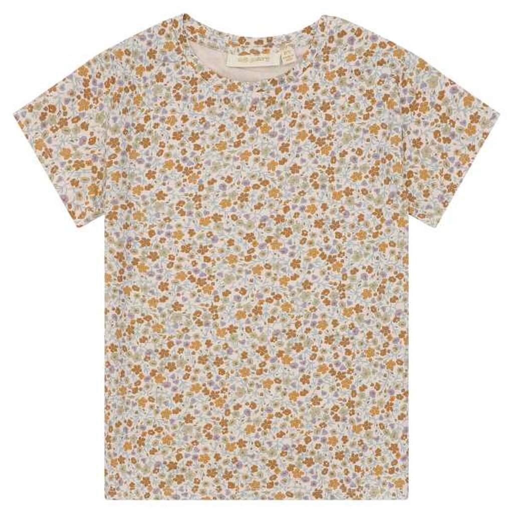Soft Gallery -  Pilou T-shirt - Dew AOP Floral - 116/6 år