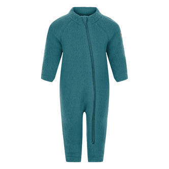 Mikk-Line - Køredragt Wool Baby Suit - North Atlantic - 68