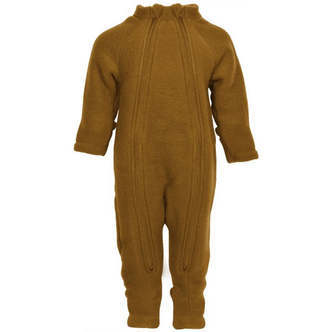 Mikk-Line - Køredragt Campaign Wool Suit - Golden Brown - 92