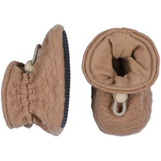 Melton -  Jaquard Slippers - Café Au Lait - 22/23