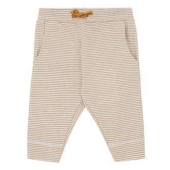 Popirol -  Carlo Baby Bukser - Mustard Stripe - 86/18 mdr.