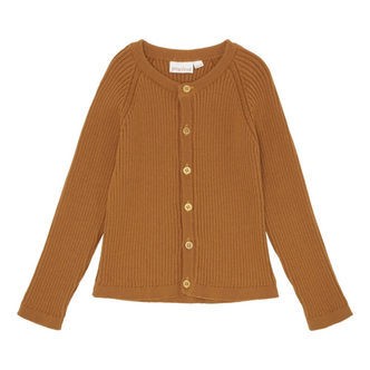 Popirol - Loui Cardigan - Mustard - 98/3 år
