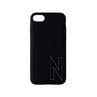 Design Letters - Personal &#39;&#39;N&#39;&#39; Phone Cover Iphone 7/8  - Black