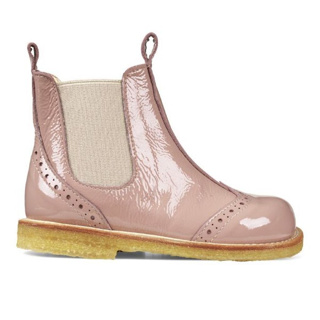Angulus -  Chelsea Støvler - Rose/Beige - 23