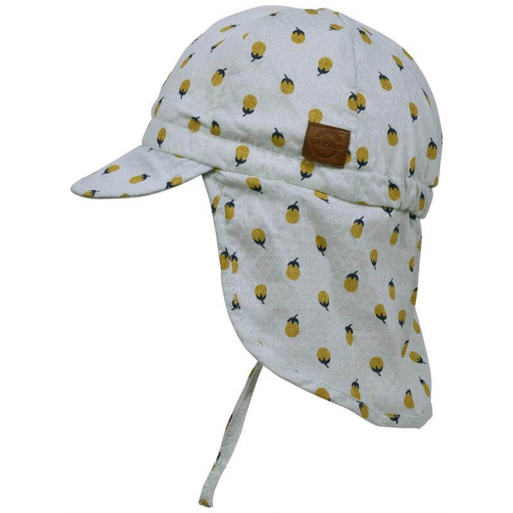 Mikk-Line -  Sommercap Long Neck - Mint - 0-6 mdr.