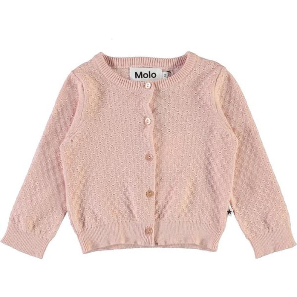 Molo - Ginny Cardigan - Petal Blush - 98