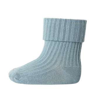 MP Denmark - MP Strømper Anklesock - Dusty Blue - 22-24