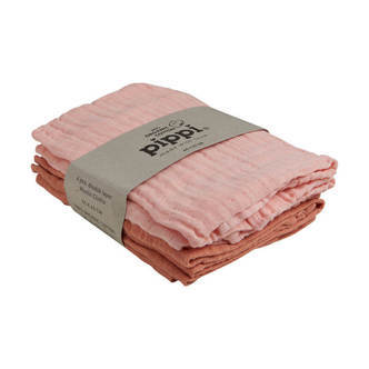 Pippi -  Stofbleer 4-pak - Veiled Rose