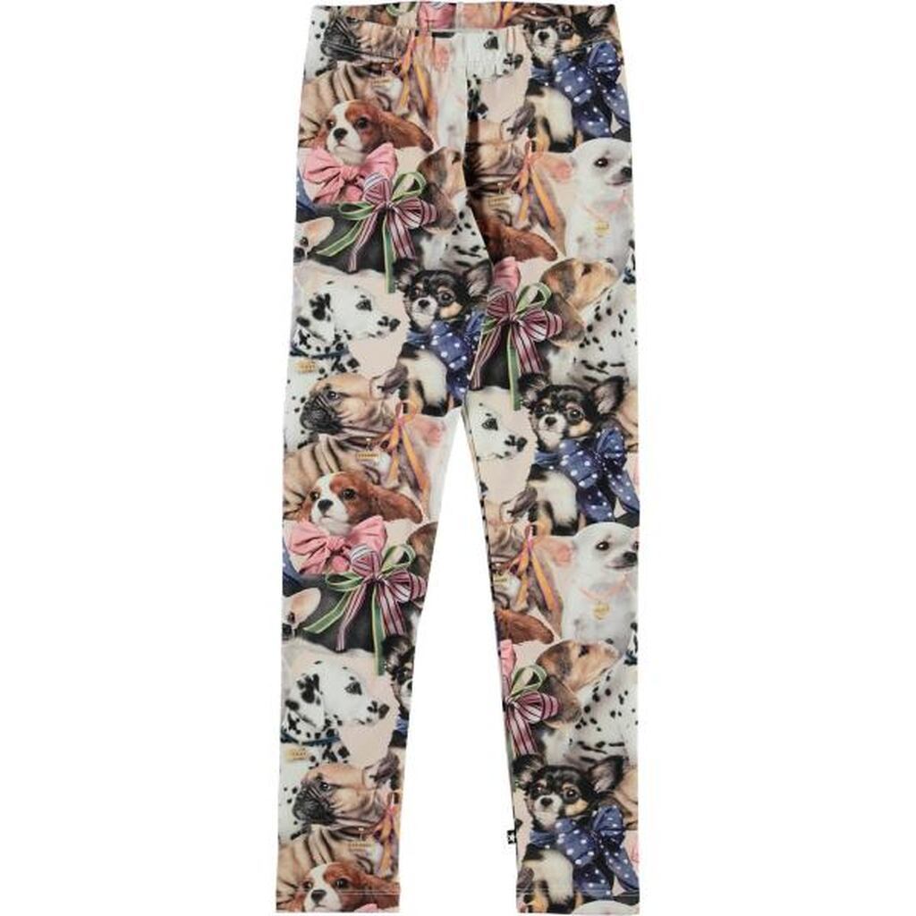 Molo - Niki Leggings - Puppy Love - 98