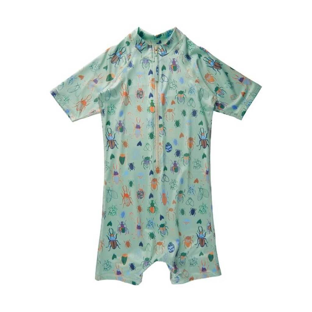 Soft Gallery - Badedragt SG Jay Bugs Sunsuit - Misty Jade - 18 mdr.