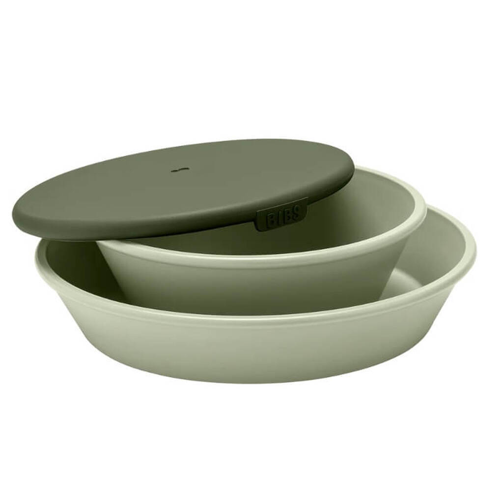 Bibs -  Spisesæt - Sage - One size