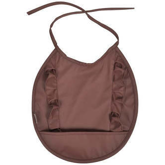 Mikk-Line - Rund PU Smæk - Marron m. flæser - One size