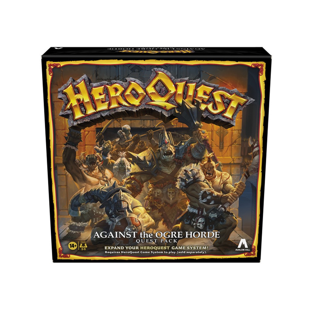 Avalon Hill HeroQuest Against the Ogre Horde Quest Pack - Requires HeroQuest Game System to Play (English)