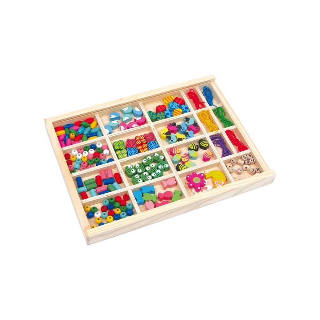 Small Foot - Wooden Bead Set