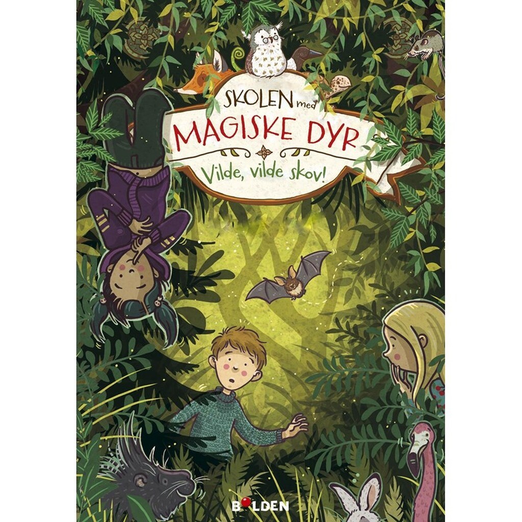 Skolen med magiske dyr 11: Vilde vilde skov! - Børnebog - booklet
