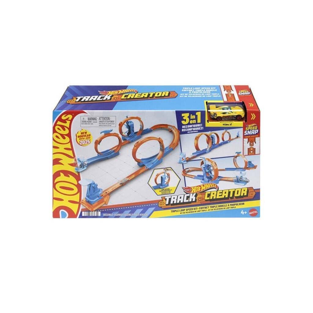 Hot Wheels Track Creator Triple Loop Frenzy