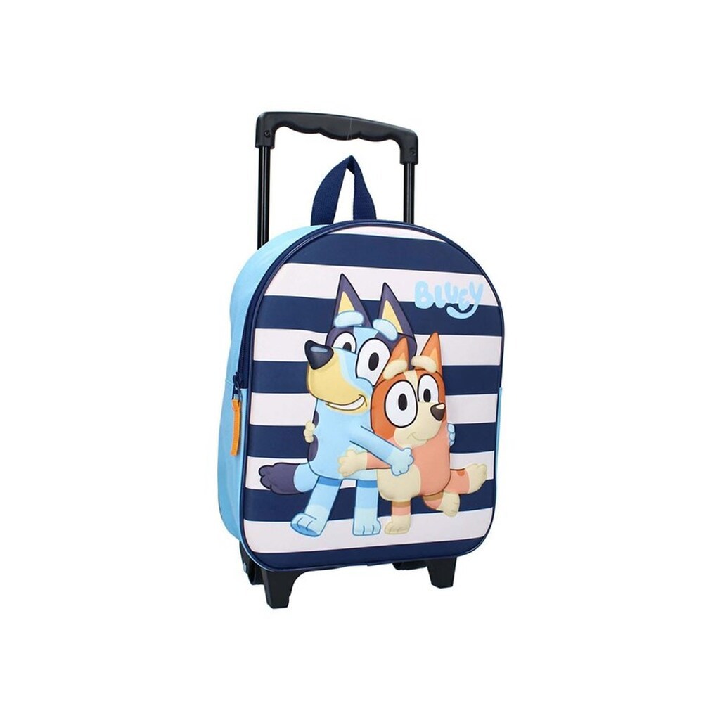 Vadobag Bluey 3D Trolley Backpack Oh Happy Days