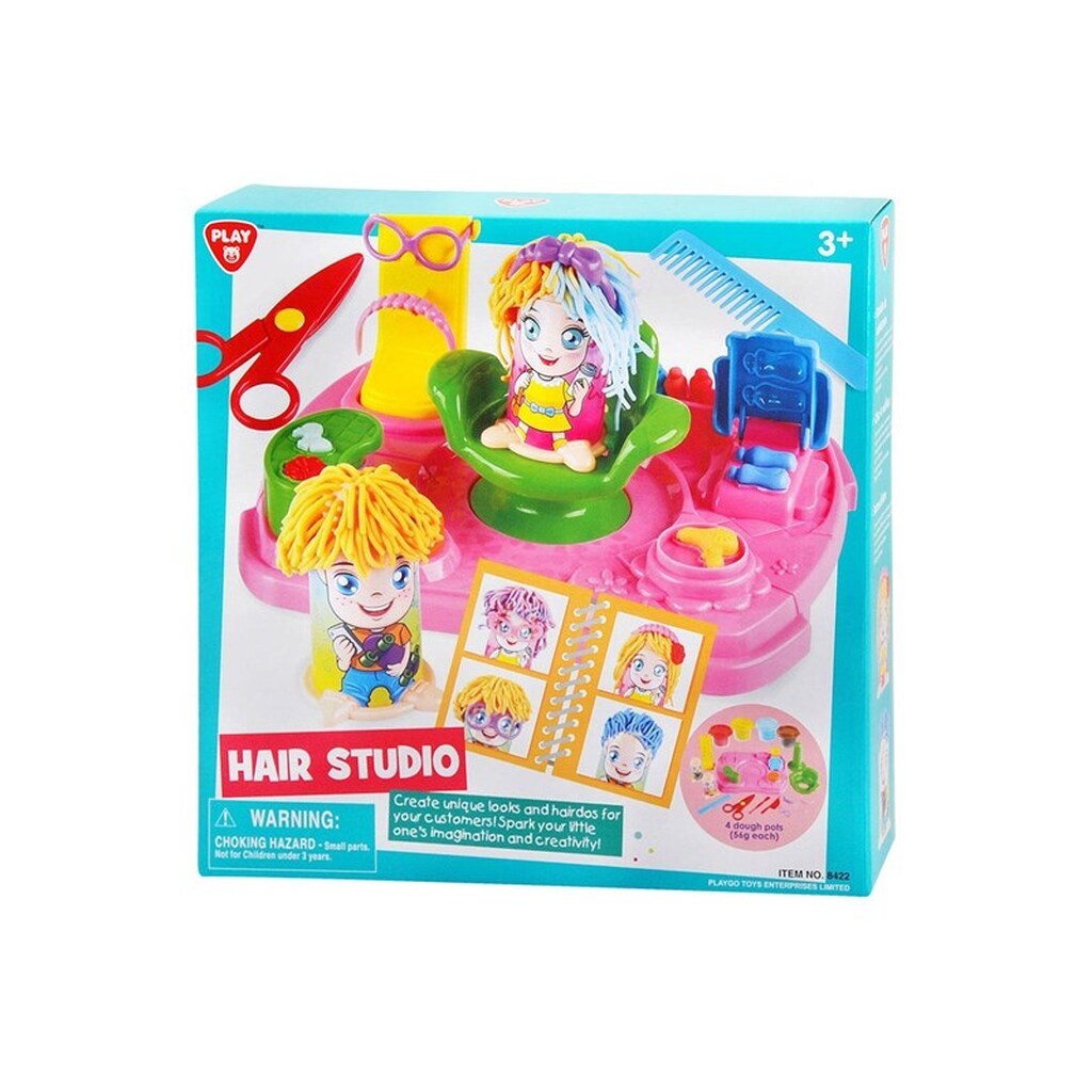 PLAY - Hair Studio Clay Set 4 Clay Pots