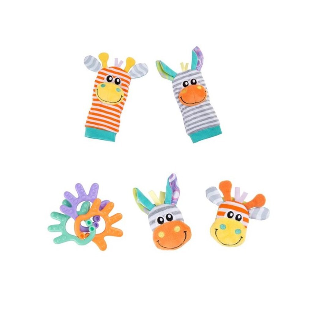 Playgro Jungle Wrist Rattle and Foot Finders