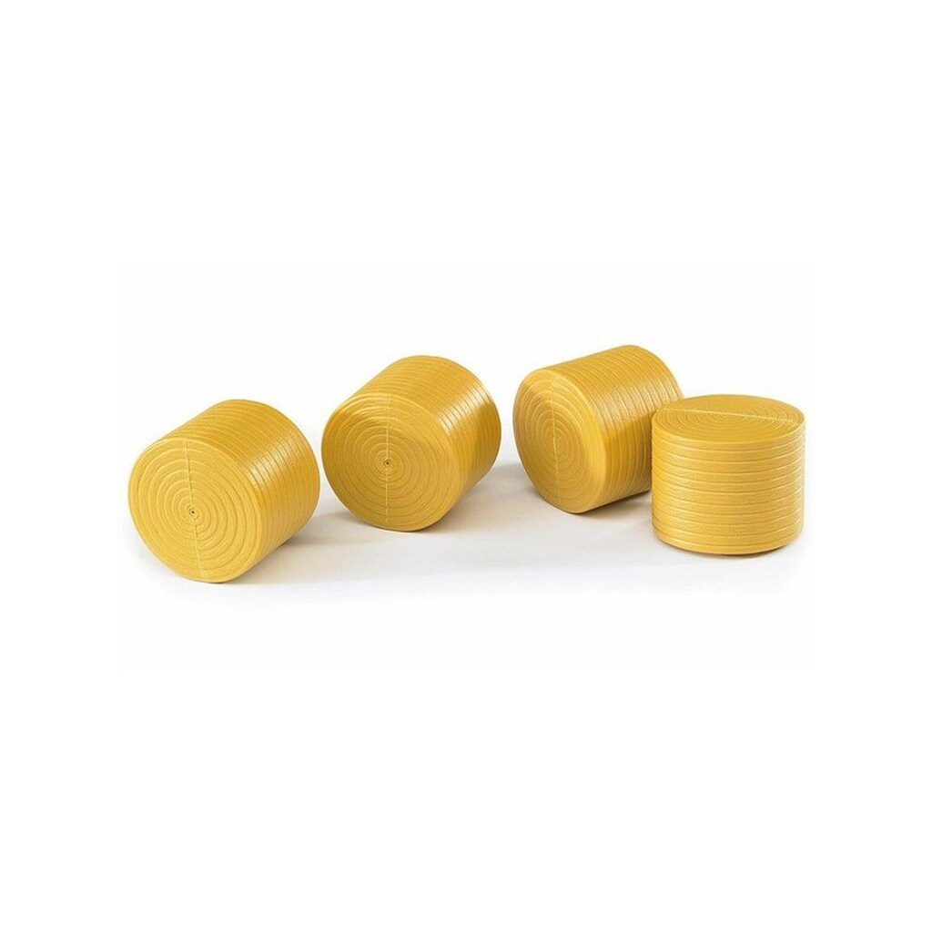 Bruder Access.: 4 round hay bales ockery for Claas Rolland 250