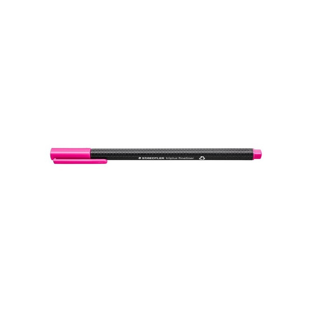 Staedtler TRIPLUS FINELINER rPP, 10 stk ROSA