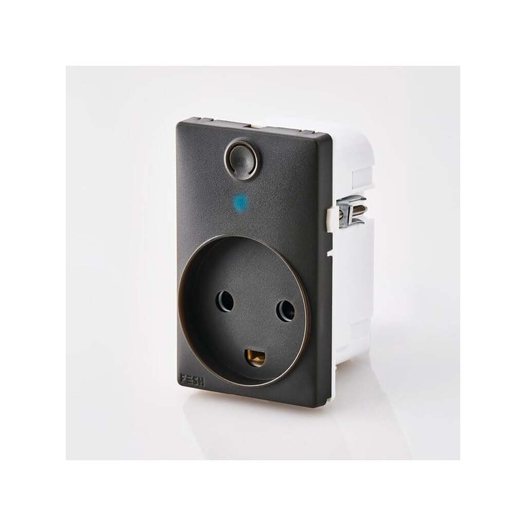 Foss Europe FESH SWITCH Curveline Stikudtag SMART 1,5 m/j - Koksgrå