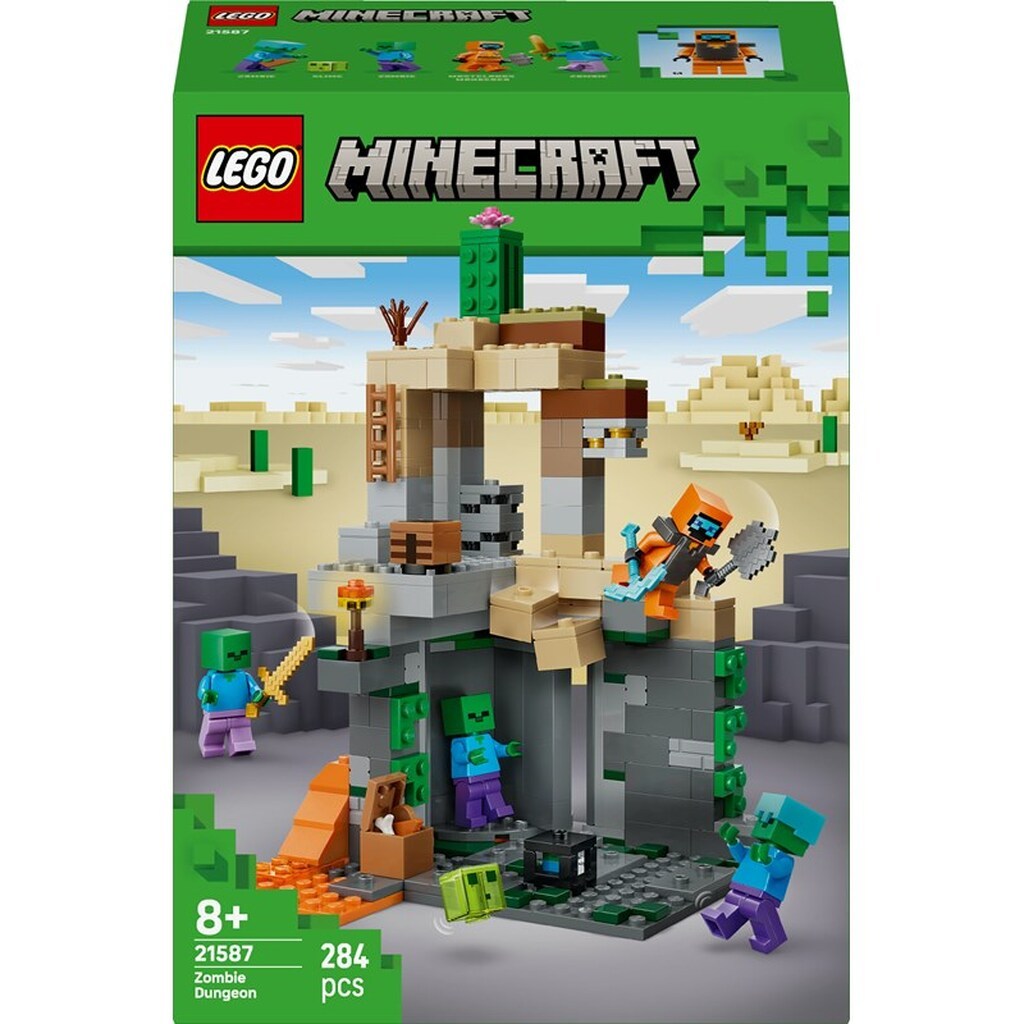 LEGO Minecraft 21587 Zombie-fangekælder