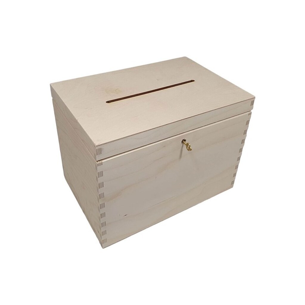 Playwood - Wooden Envelope Box with Lock