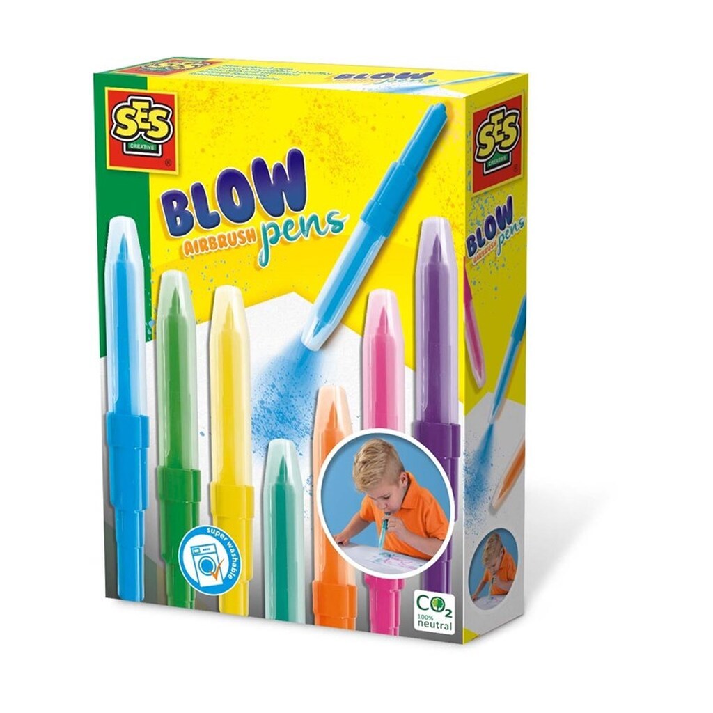 SES Creative Blow Airbrush Felt Pens